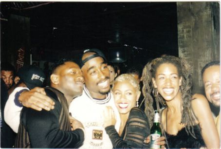 Jada Pinkett Smith and Tupac Shakur