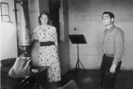 Ingrid Bergman and Robert Capa