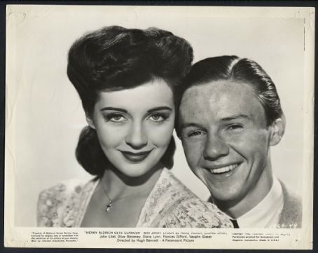 Jimmy Lydon and Gail Russell