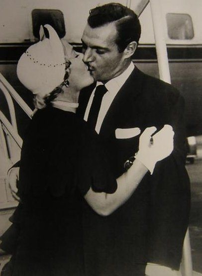 Betty Hutton and Ted Briskin