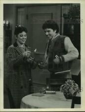 Erin Moran and Christopher Knight