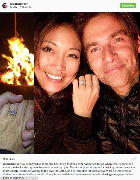 Carrie Ann Inaba and Robb Derringer - Engagement