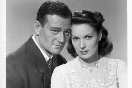 John Wayne and Maureen O'Hara