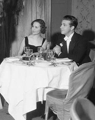 Dick Powell and Mary Brian