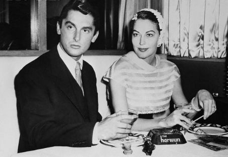 Robert Evans and Ava Gardner