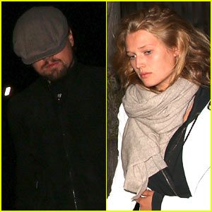 Leonardo Dicaprio Takes His Girlfriend Toni Garrn Out For A Dinner