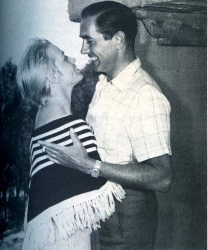 Tyrone Power and Mai Zetterling