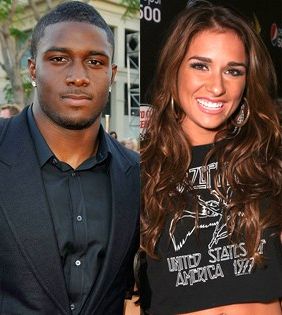 Jessie James and Reggie Bush