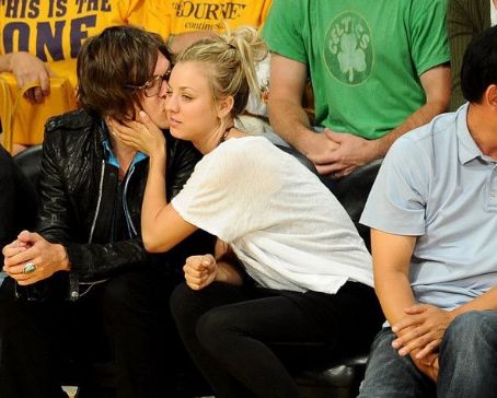 C.M French and Kaley Cuoco