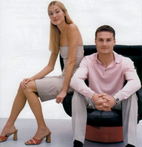 David Coulthard and Heidi Wichlinski