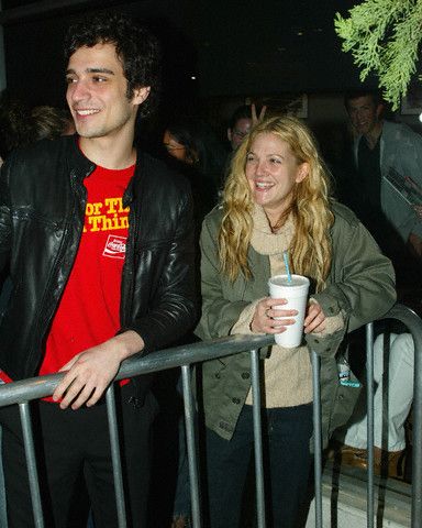 Drew Barrymore and Fabrizio Moretti 