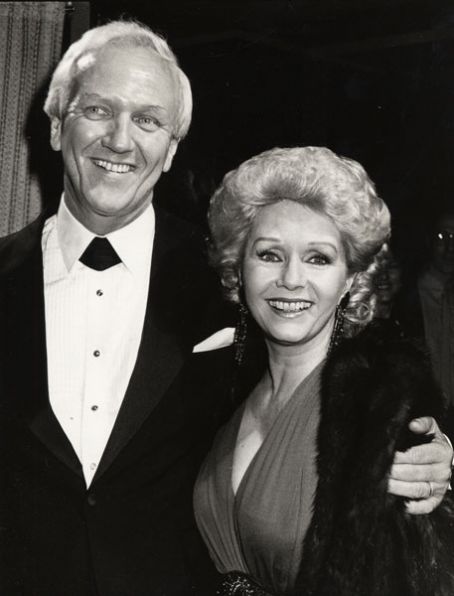 Debbie Reynolds and Richard Hamlett