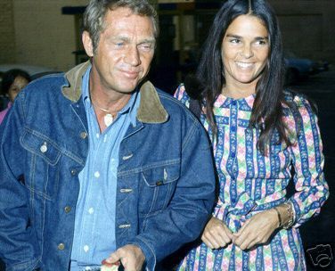 Ali Macgraw And Steve Mcqueen Pics - Ali Macgraw And Steve Mcqueen 