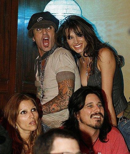 Erin Naas and Tommy Lee