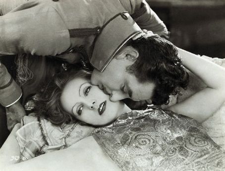 John Gilbert and Greta Garbo