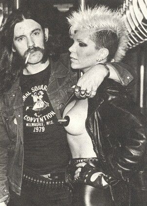 Wendy O Williams and Lemmy Kilmister Previous PictureNext Picture 