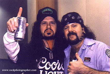 Brothers Dimebag Darrell and Vinnie Paul Previous PictureNext Picture 