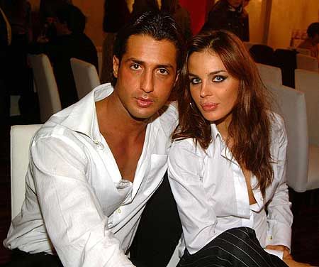 Fabrizio Corona and Nina Moric 