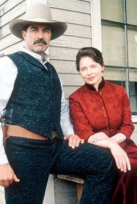 Tom Selleck and Isabella Rossellini