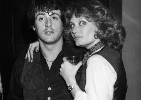 Joyce Ingalls and Sylvester Stallone