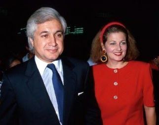 Tony Thomopoulos and Cristina Ferrare
