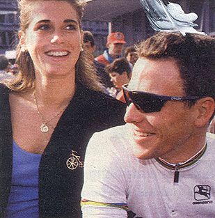 Lance Armstrong and Danielle Overgaag