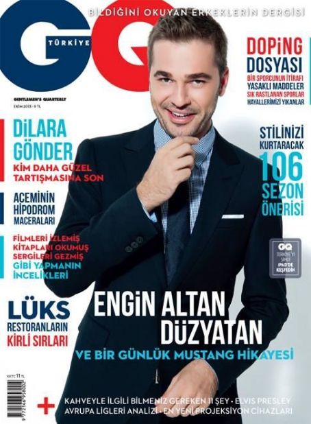 Engin altan düzyatan, gq magazine october 2013 cover photo turkey Altan cover