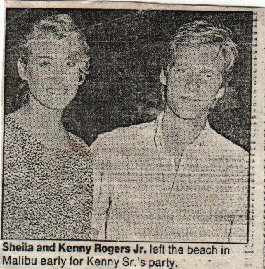 Sheila Lussier and Kenny Rogers jr.