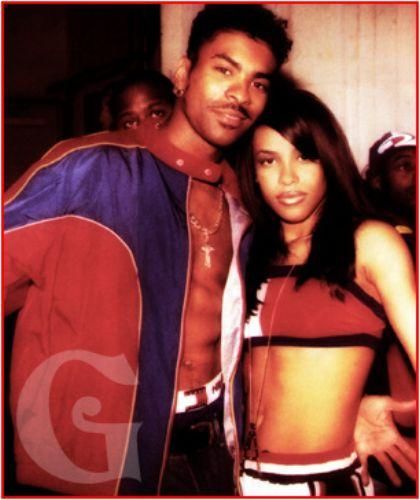 Ginuwine and Aaliyah Haughton