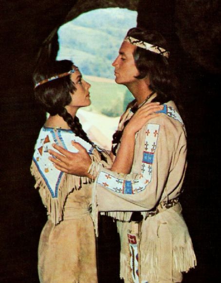 Pierre Brice Winnetou and Ribanna Previous PictureNext Picture 