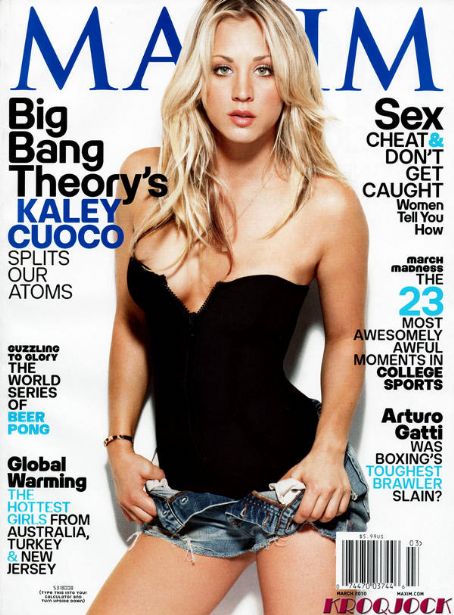 Kaley Cuoco Maxim Magazine United States March 2010 