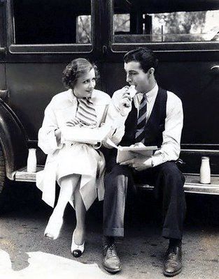 Robert Taylor and Irene Dunne