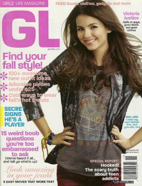 Victoria Justice Girls Life Magazine October 2011