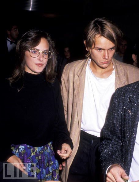 River Phoenix and Marlee Matlin