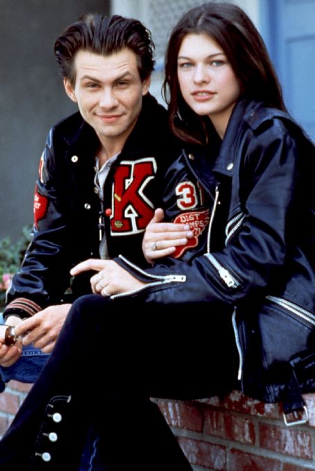 Christian Slater and Milla Jovovich