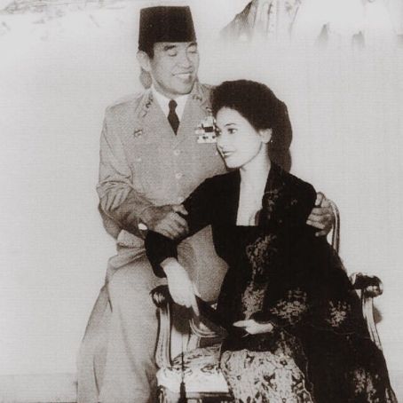 Dewi Sukarno and Sukarno