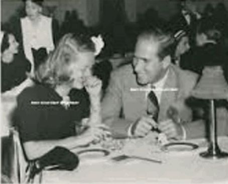 Robert S. Taplinger and Bette Davis
