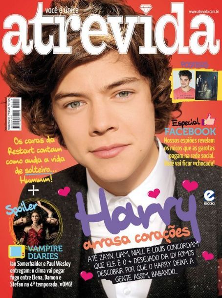 Harry Styles - Atrevida Magazine Cover [Brazil] (2 October 2012)
