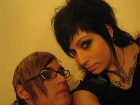 Mikey Way and Alicia Simmons