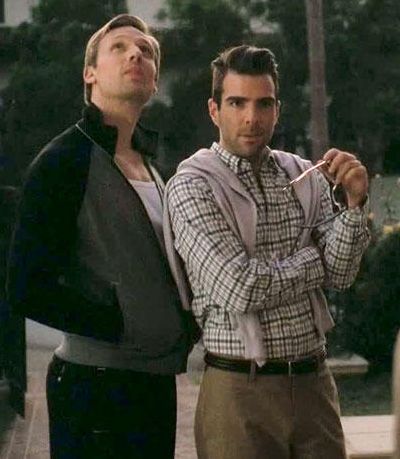 Zachary Quinto and Teddy Sears