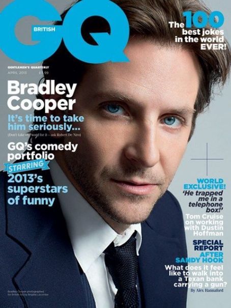 Bradley Cooper - GQ Magazine Cover [United Kingdom] (April 2013)