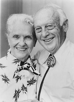 Grace Stafford and Walter Lantz