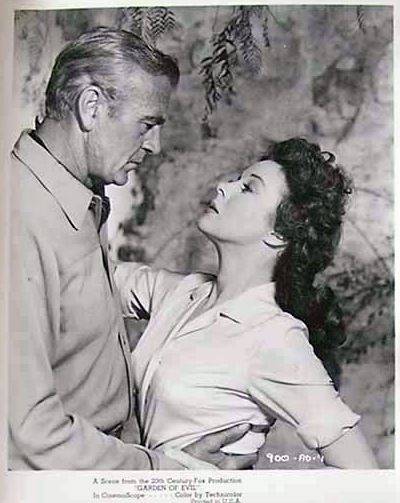 Susan Hayward and Gary Cooper