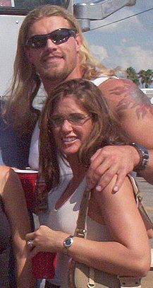 Edge and Lisa Ortiz (former Wife)