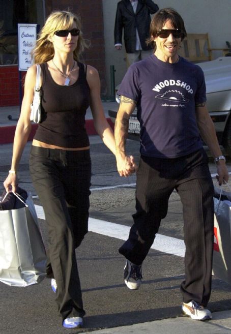 Anthony Kiedis and Heidi Klum