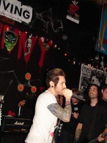 Davey Havok sings Project X covers with Ceremony at Gilman Street on 