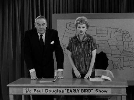Lucille Ball and Paul Douglas
