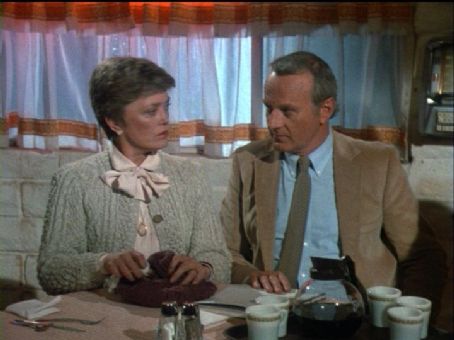 Rue McClanahan and Larry Linville