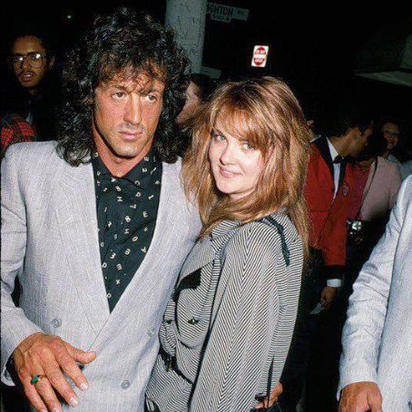 Sylvester Stallone and Cornelia Guest