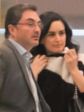 Tomás Ruiz González and Ana de la Reguera
